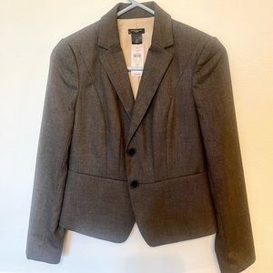 Anne Taylor brown suit coat. NWT